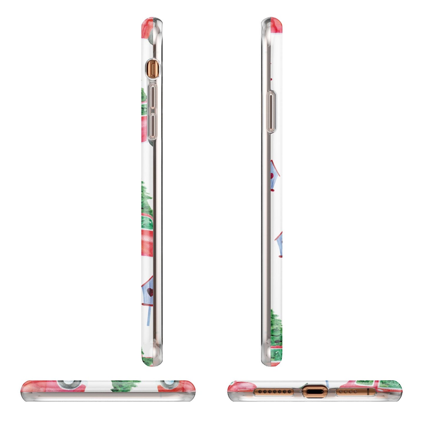 Driving home for Christmas Apple iPhone XS Max 3D Wrap Tough Case Alternative Image Angles