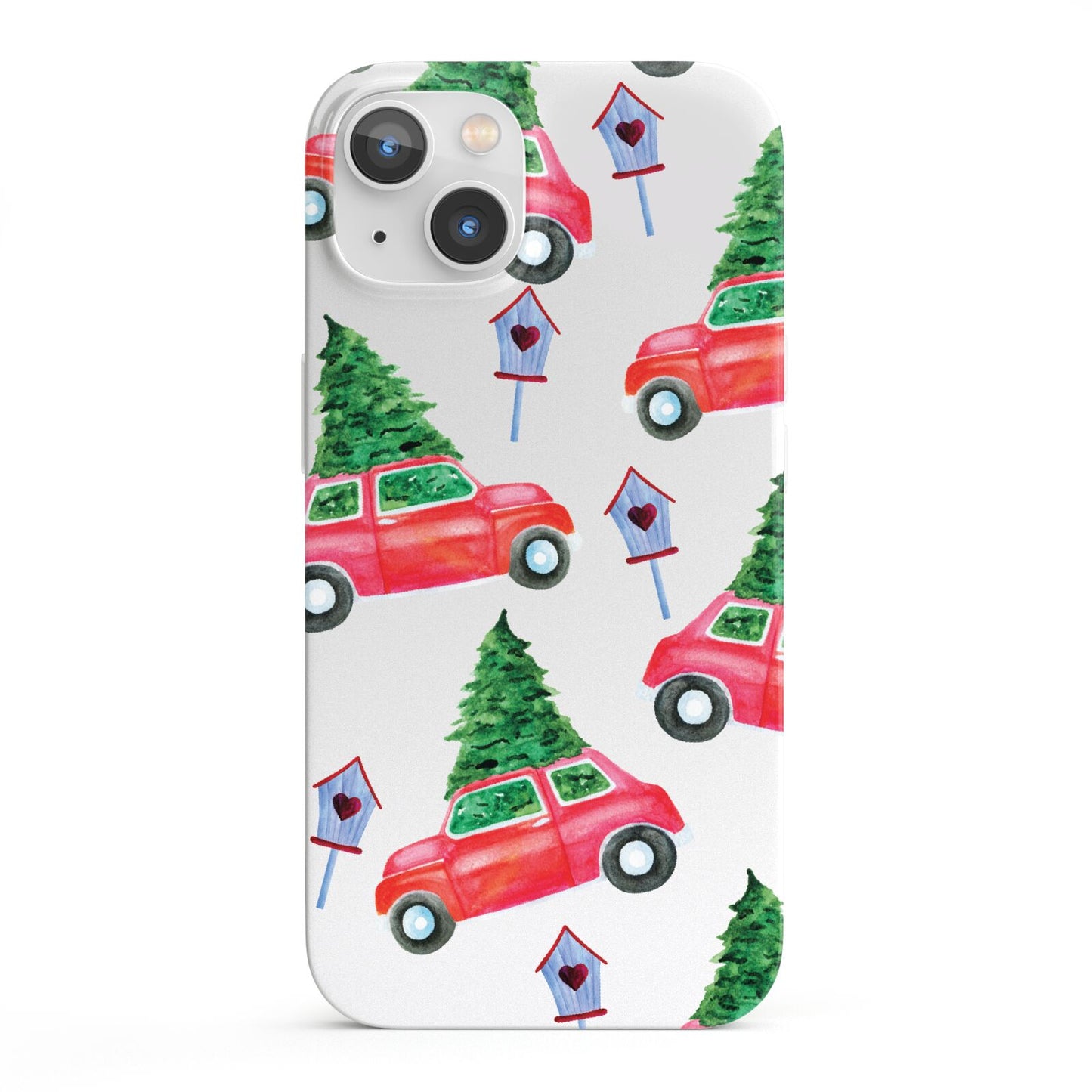 Driving home for Christmas iPhone 13 Full Wrap 3D Snap Case