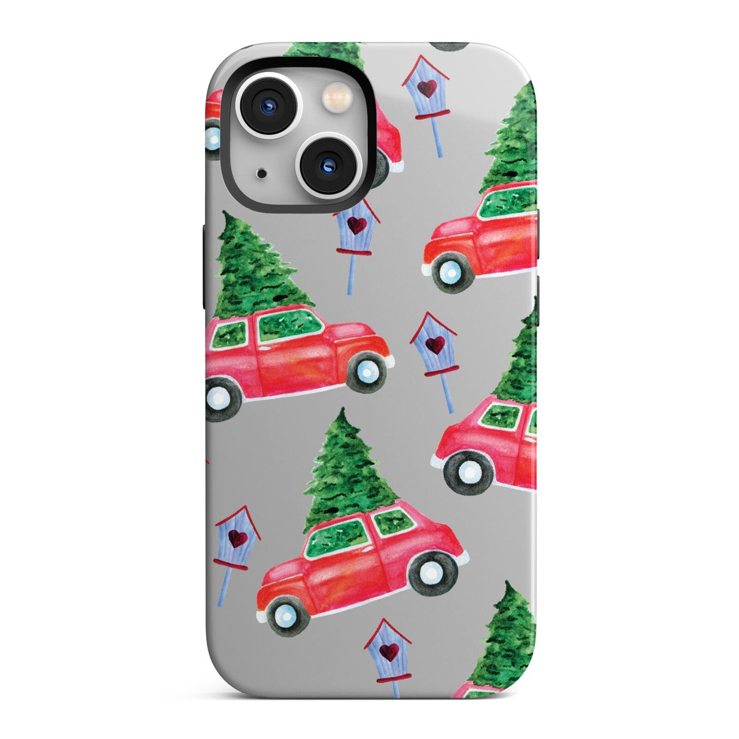Driving home for Christmas iPhone 13 Mini Full Wrap 3D Tough Case