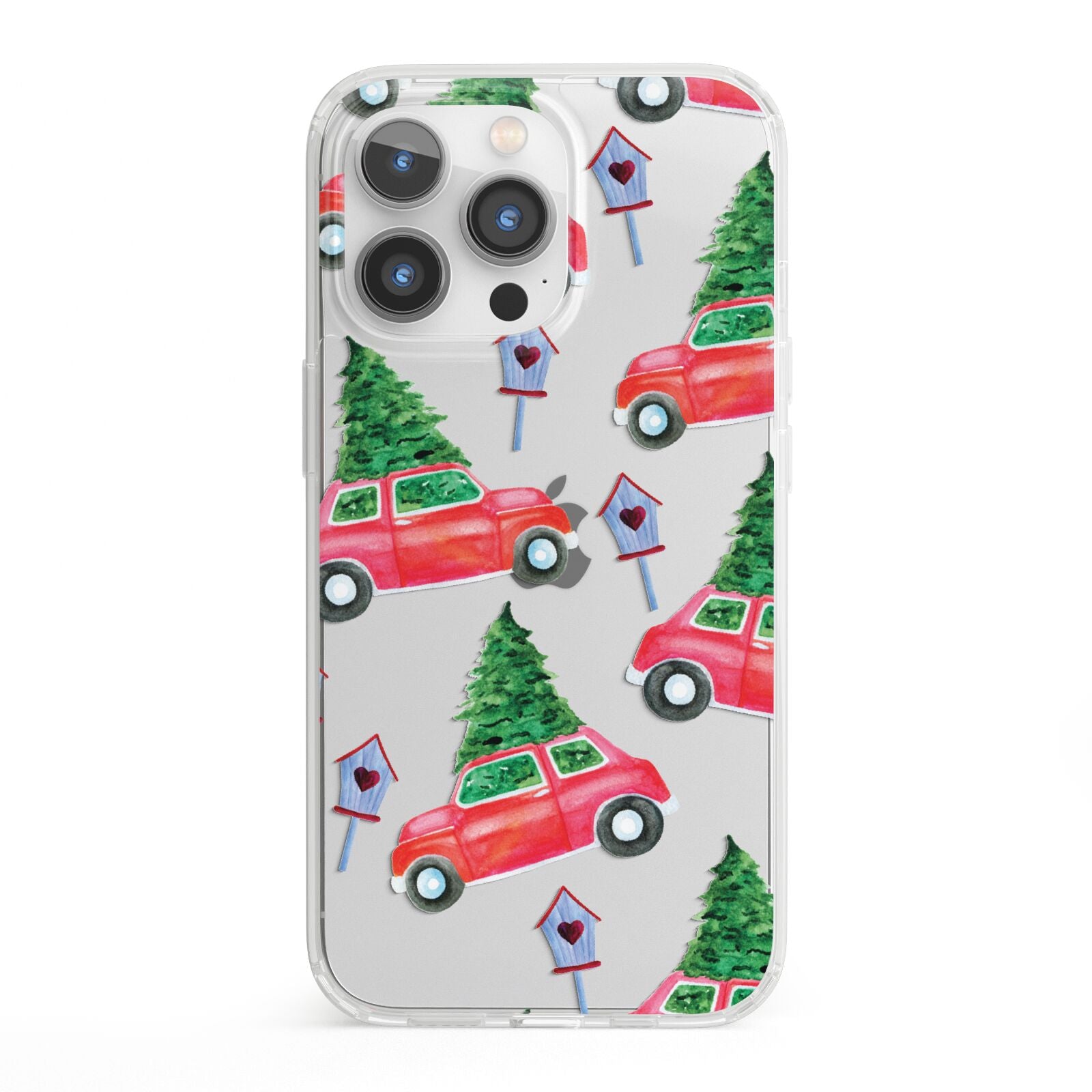 Driving home for Christmas iPhone 13 Pro Clear Bumper Case