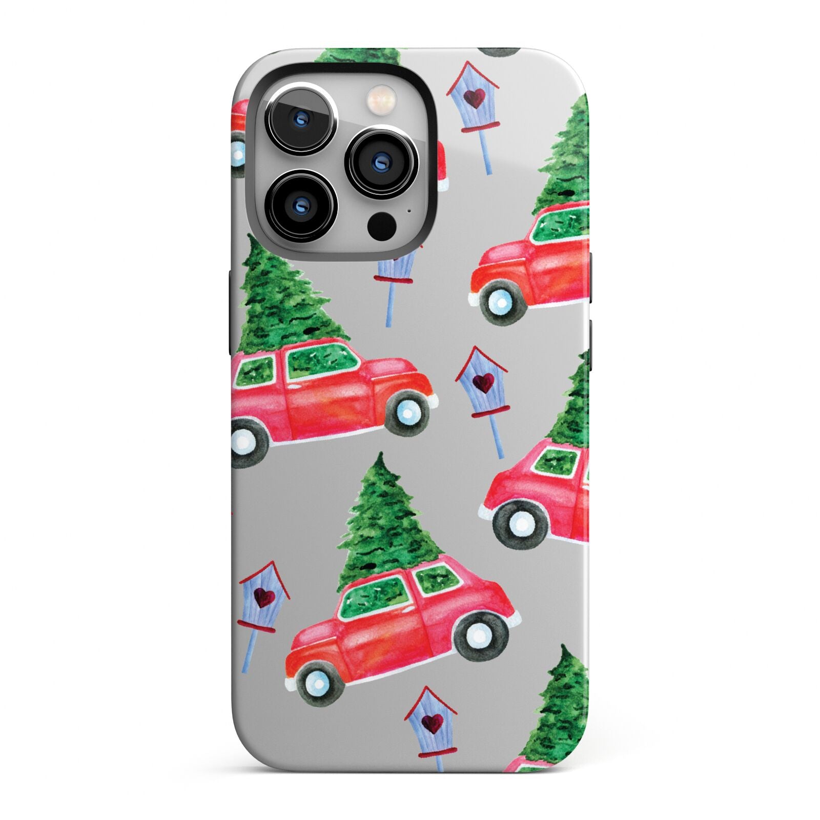Driving home for Christmas iPhone 13 Pro Full Wrap 3D Tough Case
