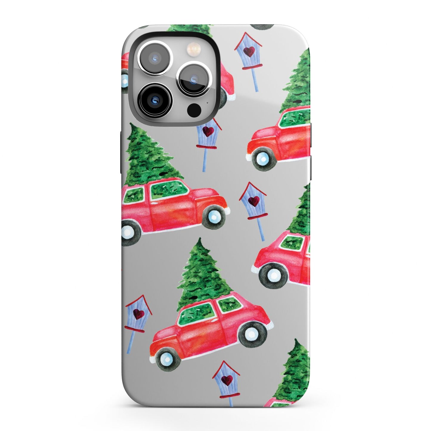 Driving home for Christmas iPhone 13 Pro Max Full Wrap 3D Tough Case