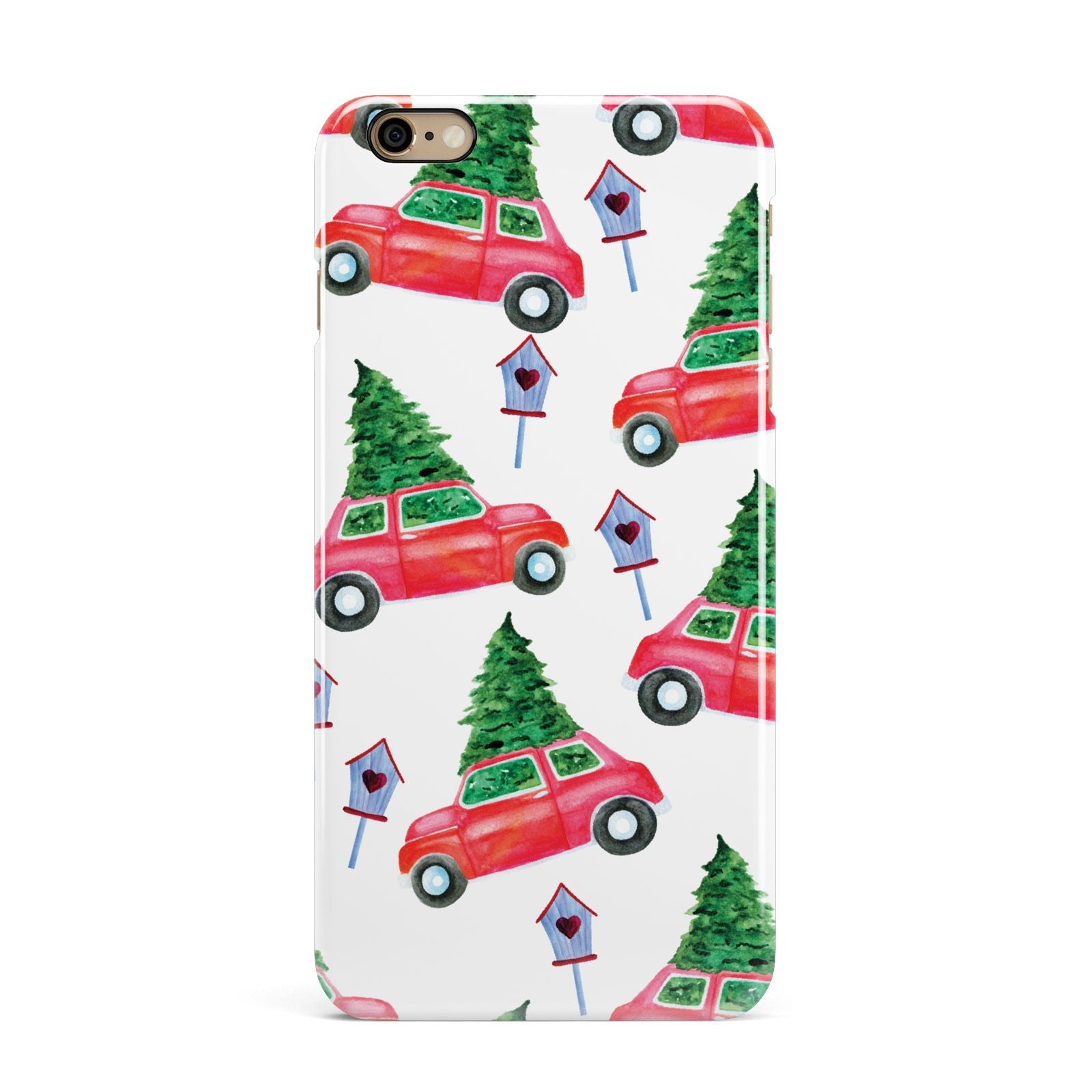 Driving home for Christmas iPhone 6 Plus 3D Snap Case on Gold Phone