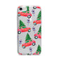Driving home for Christmas iPhone 7 Bumper Case on Silver iPhone