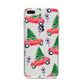 Driving home for Christmas iPhone 8 Plus Bumper Case on Silver iPhone