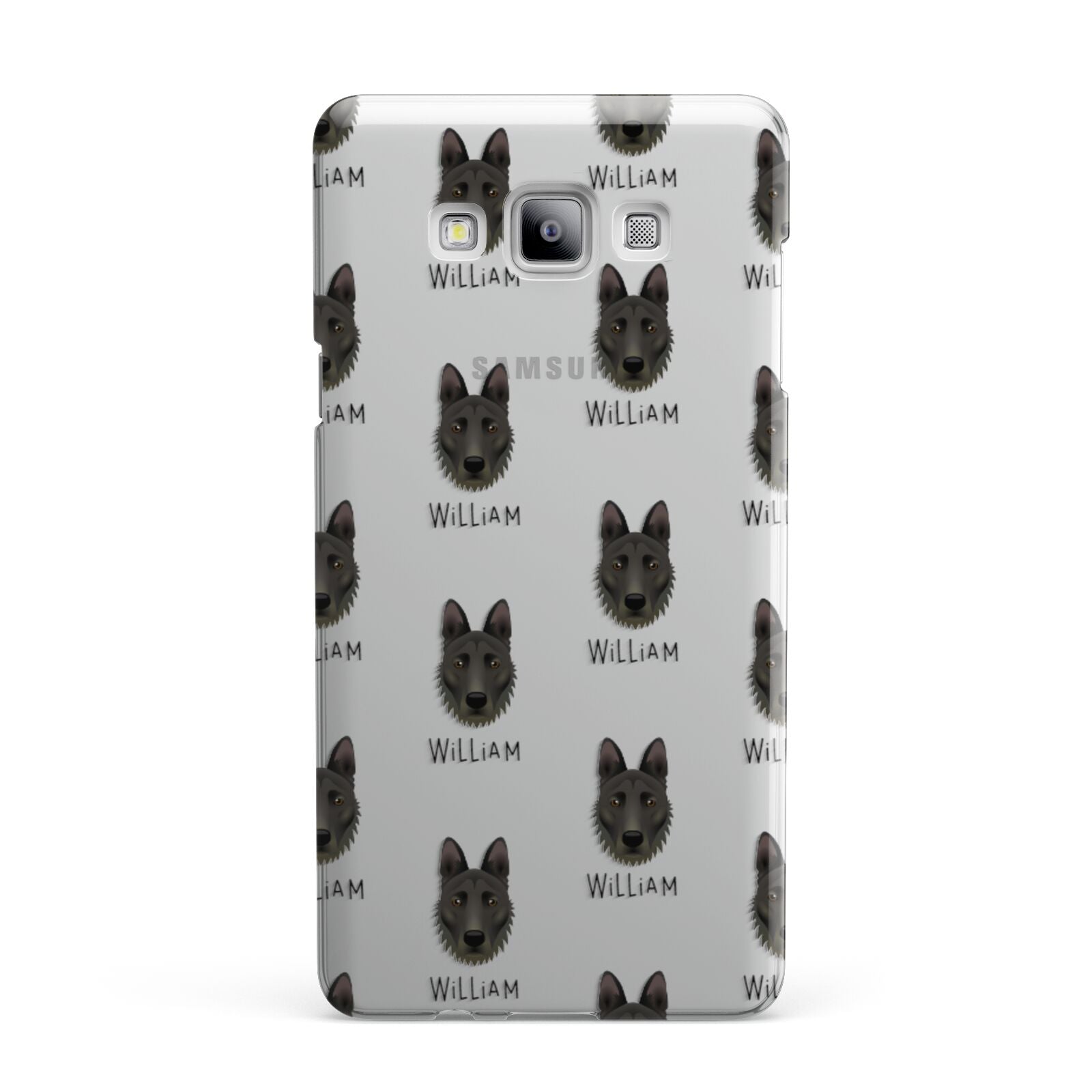Dutch Shepherd Icon with Name Samsung Galaxy A7 2015 Case