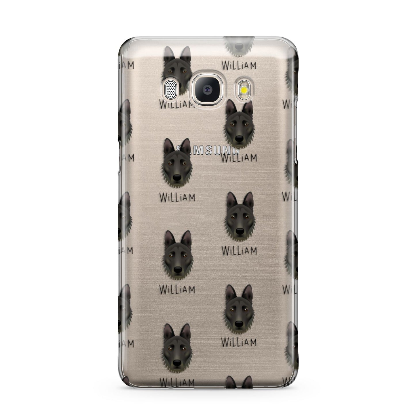Dutch Shepherd Icon with Name Samsung Galaxy J5 2016 Case