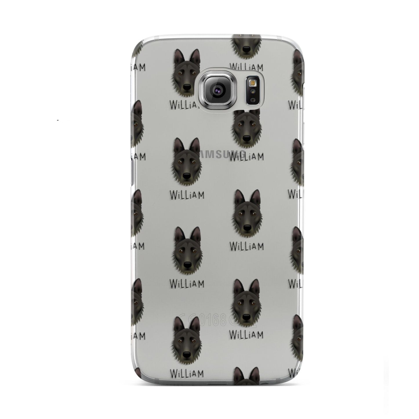 Dutch Shepherd Icon with Name Samsung Galaxy S6 Case