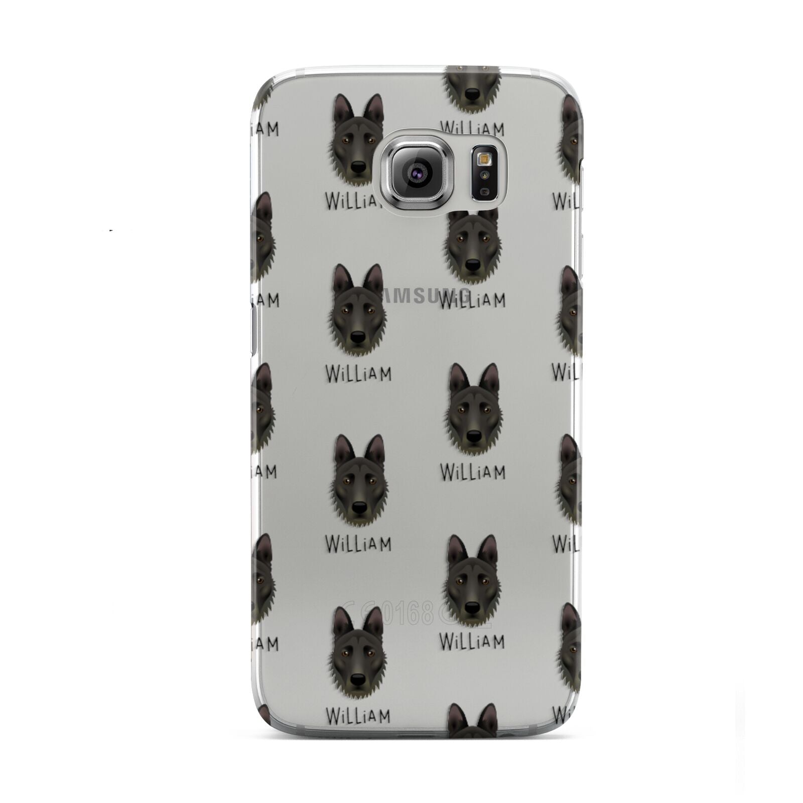 Dutch Shepherd Icon with Name Samsung Galaxy S6 Case