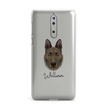 Dutch Shepherd Personalised Nokia Case