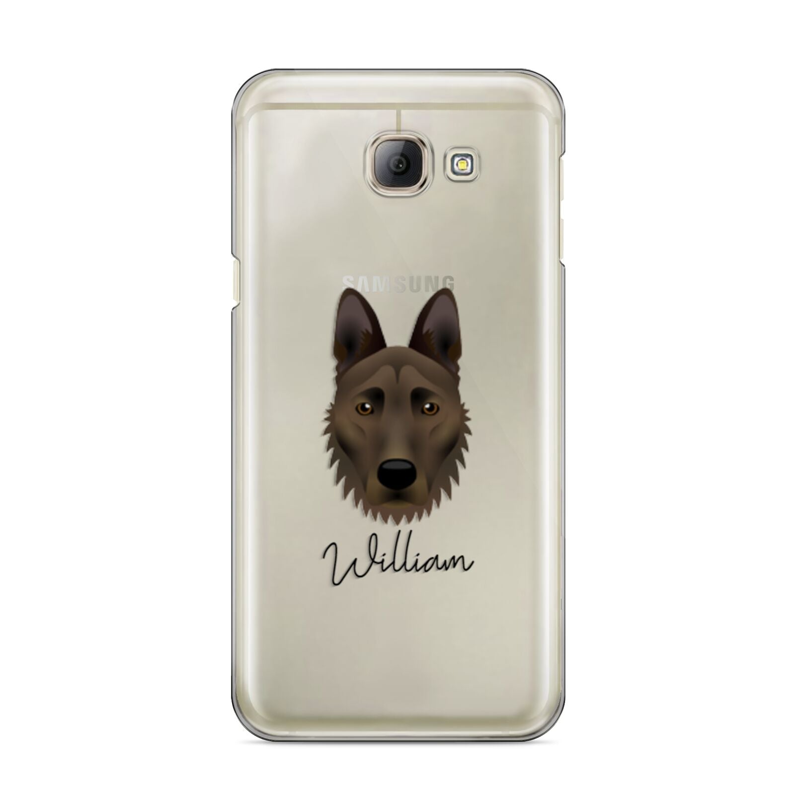 Dutch Shepherd Personalised Samsung Galaxy A8 2016 Case