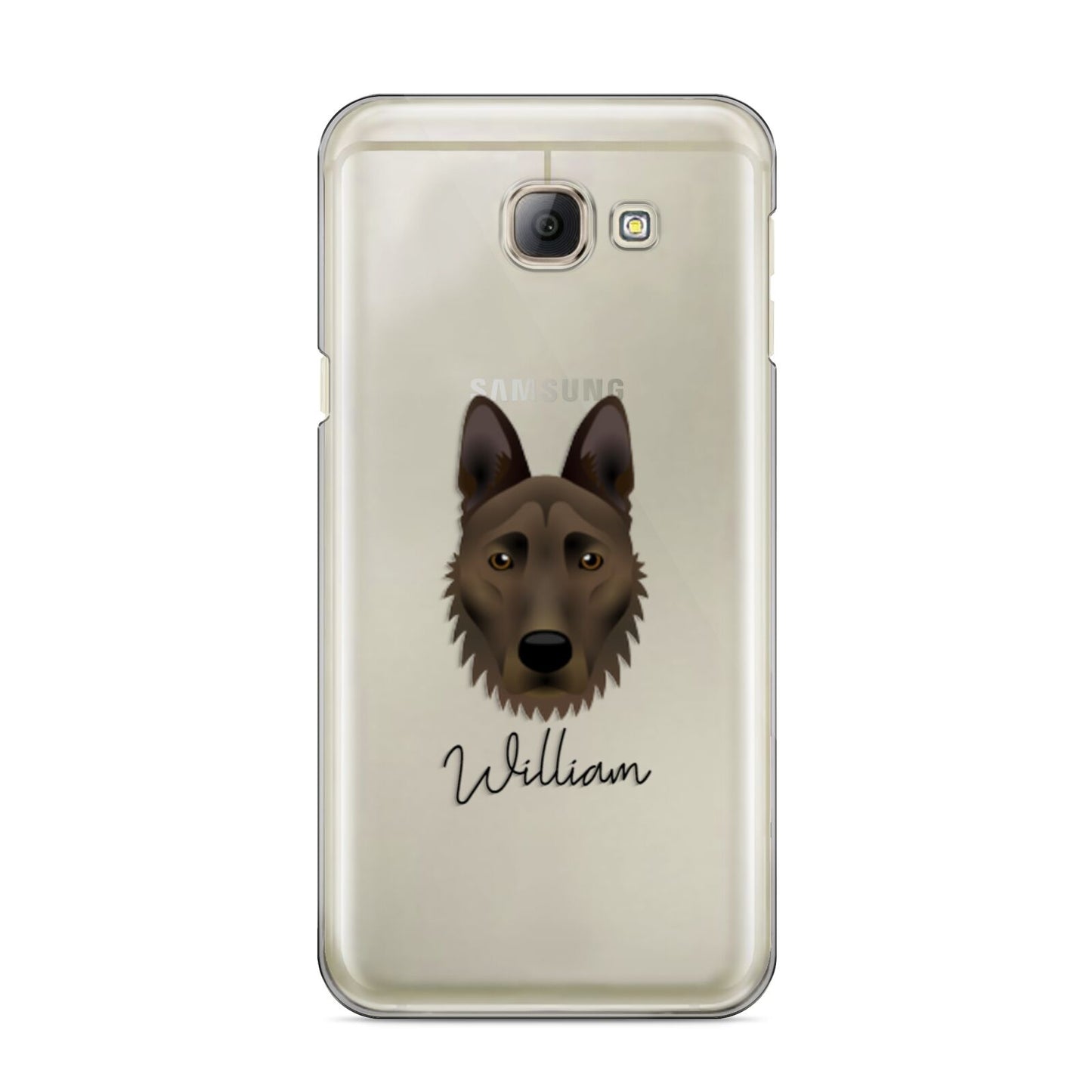 Dutch Shepherd Personalised Samsung Galaxy A8 2016 Case