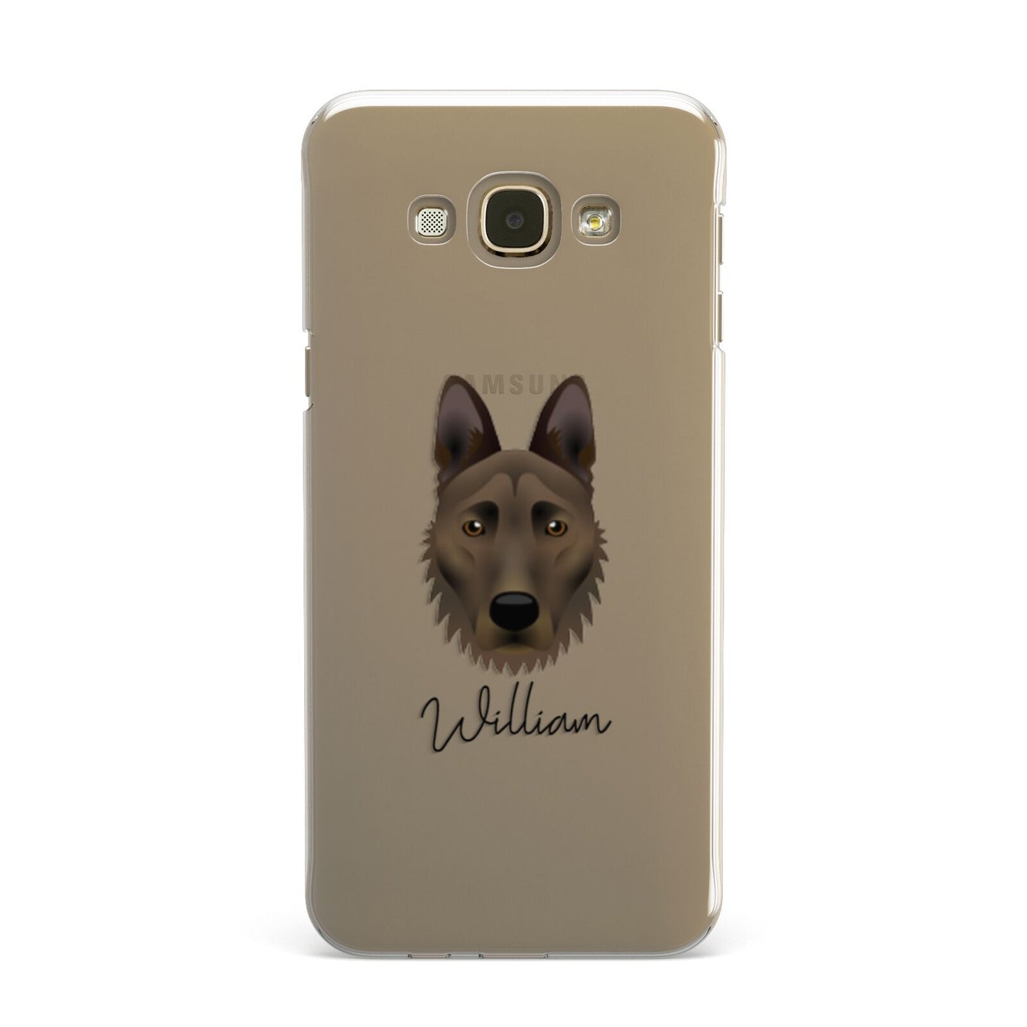 Dutch Shepherd Personalised Samsung Galaxy A8 Case