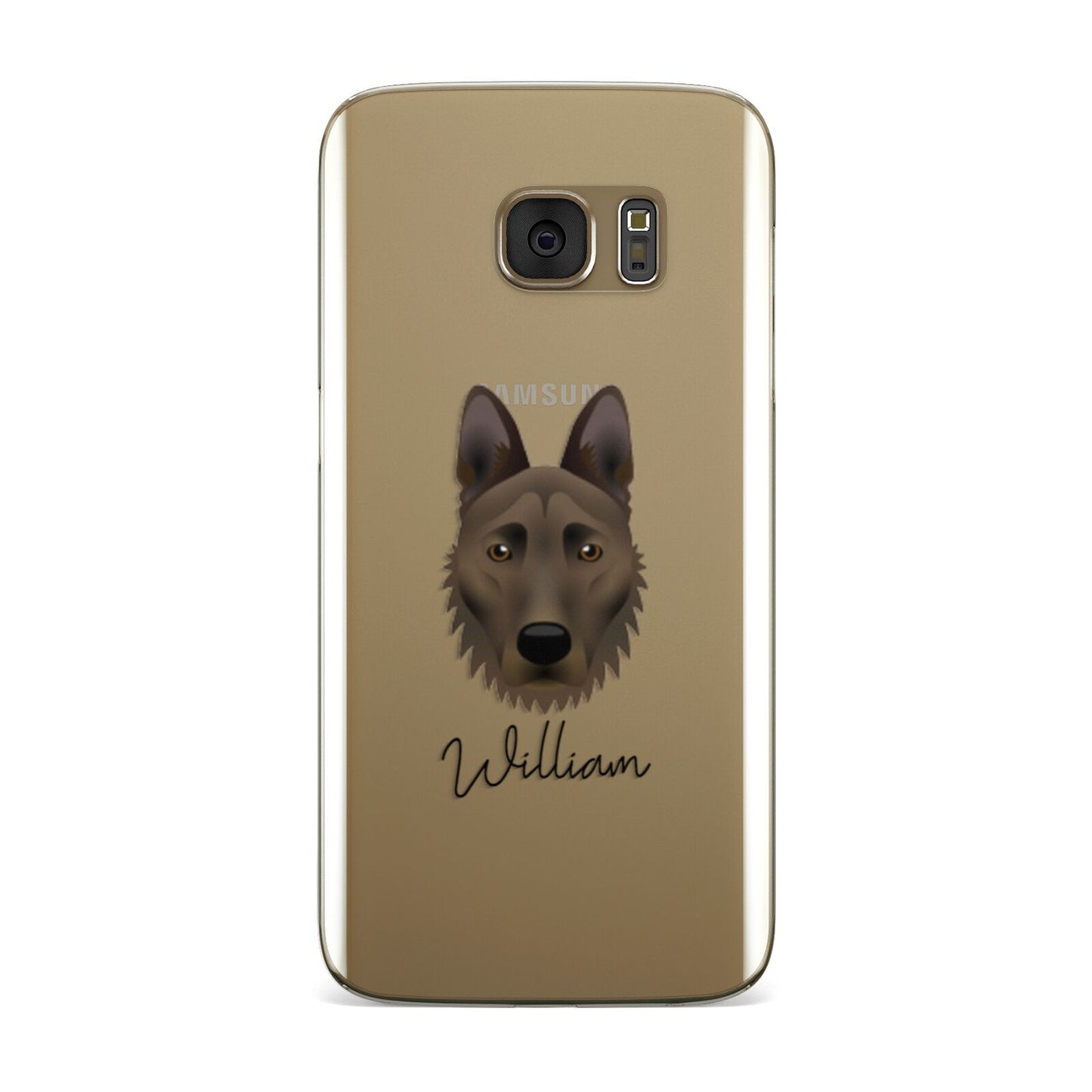 Dutch Shepherd Personalised Samsung Galaxy Case