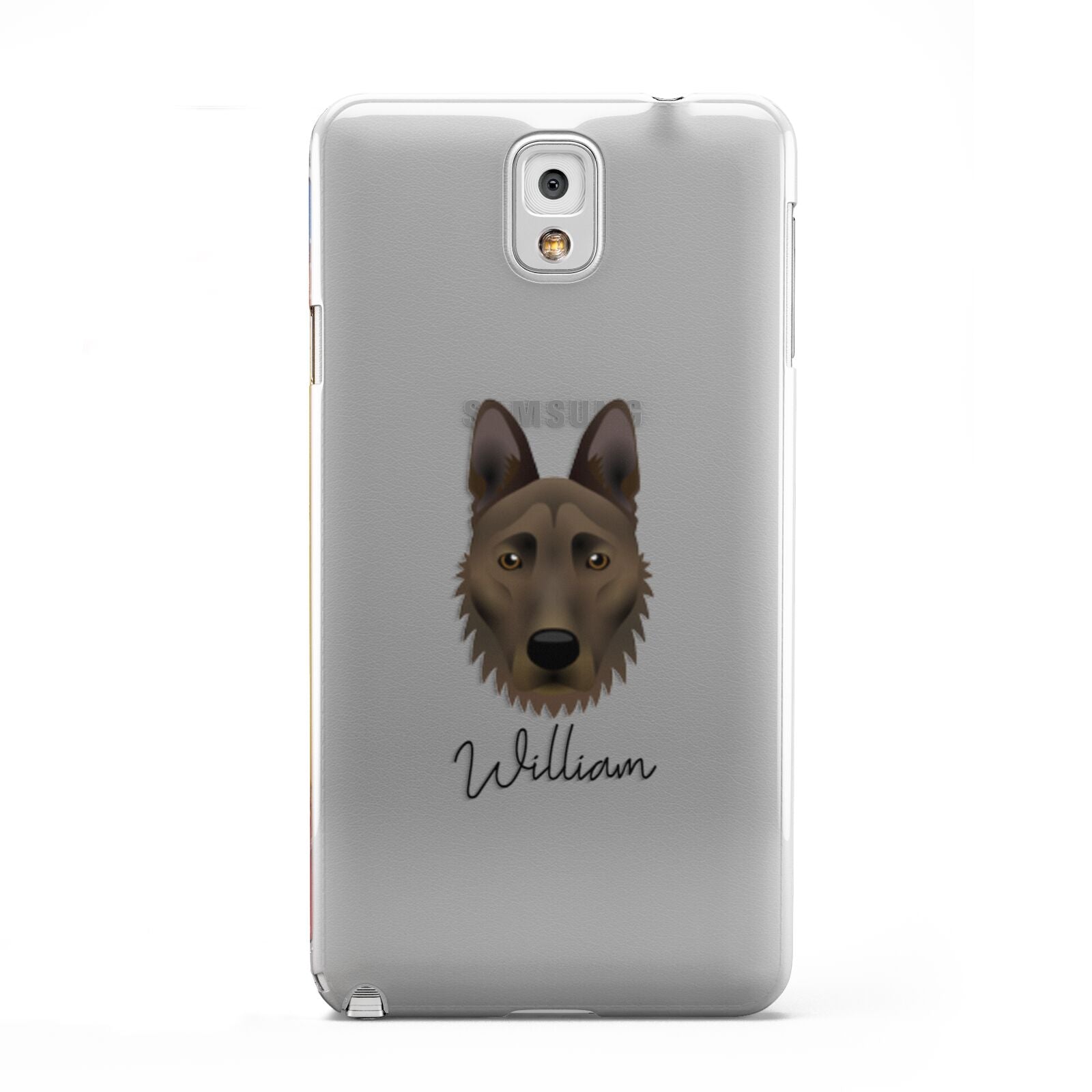 Dutch Shepherd Personalised Samsung Galaxy Note 3 Case