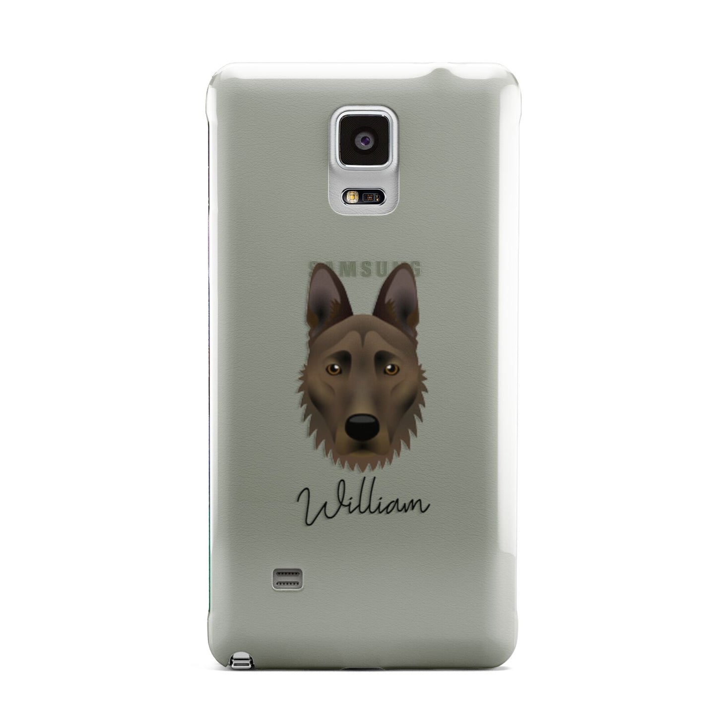 Dutch Shepherd Personalised Samsung Galaxy Note 4 Case