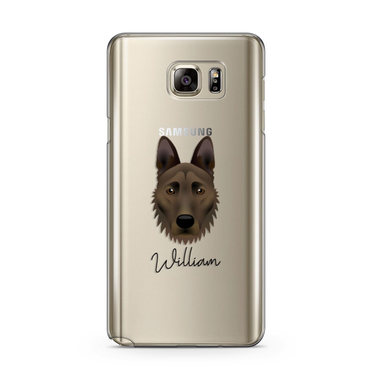 Dutch Shepherd Personalised Samsung Galaxy Note 5 Case