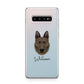 Dutch Shepherd Personalised Samsung Galaxy S10 Plus Case