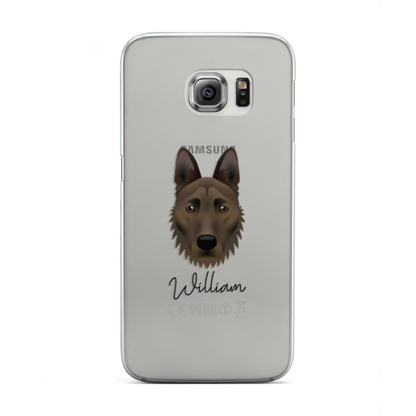 Dutch Shepherd Personalised Samsung Galaxy S6 Edge Case