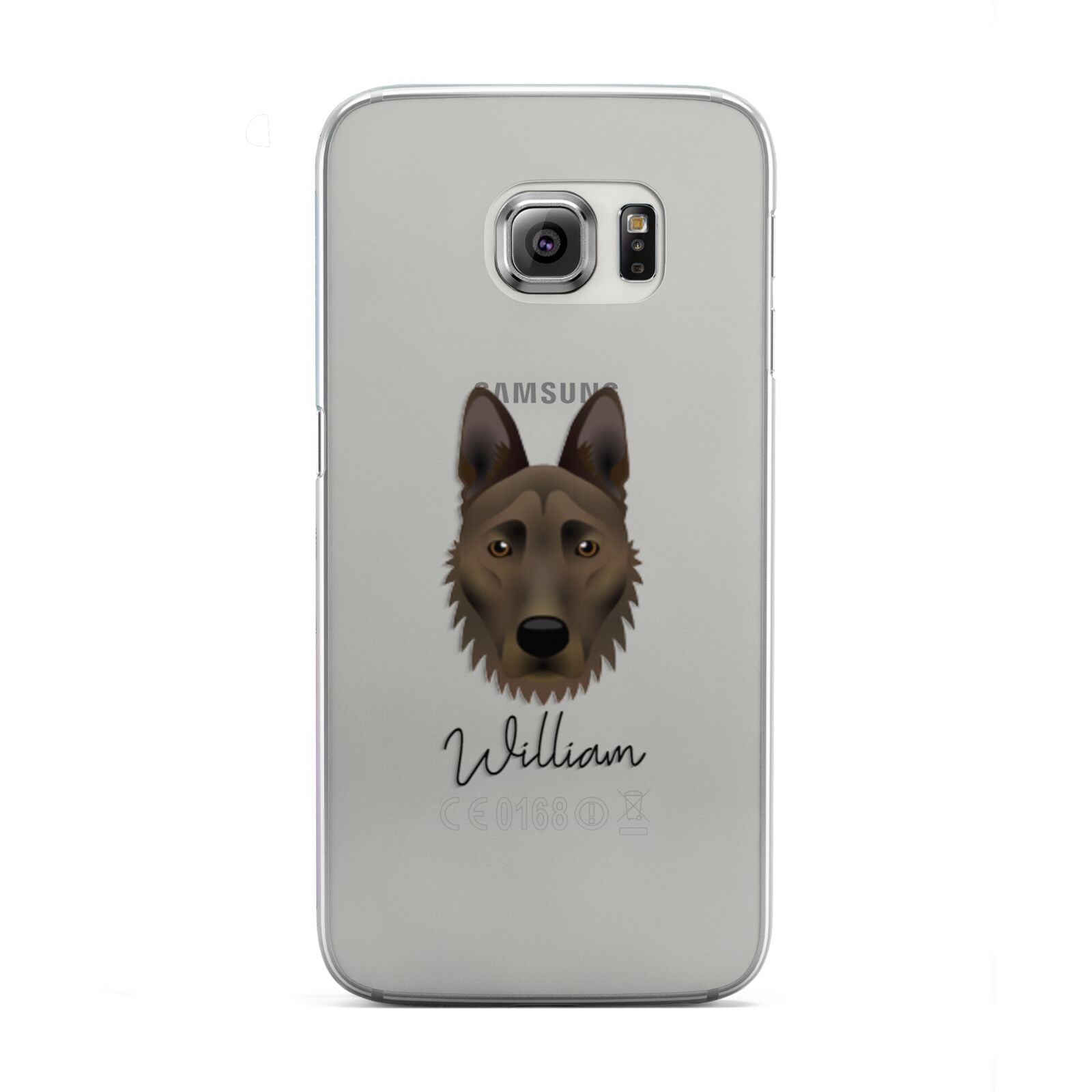 Dutch Shepherd Personalised Samsung Galaxy S6 Edge Case