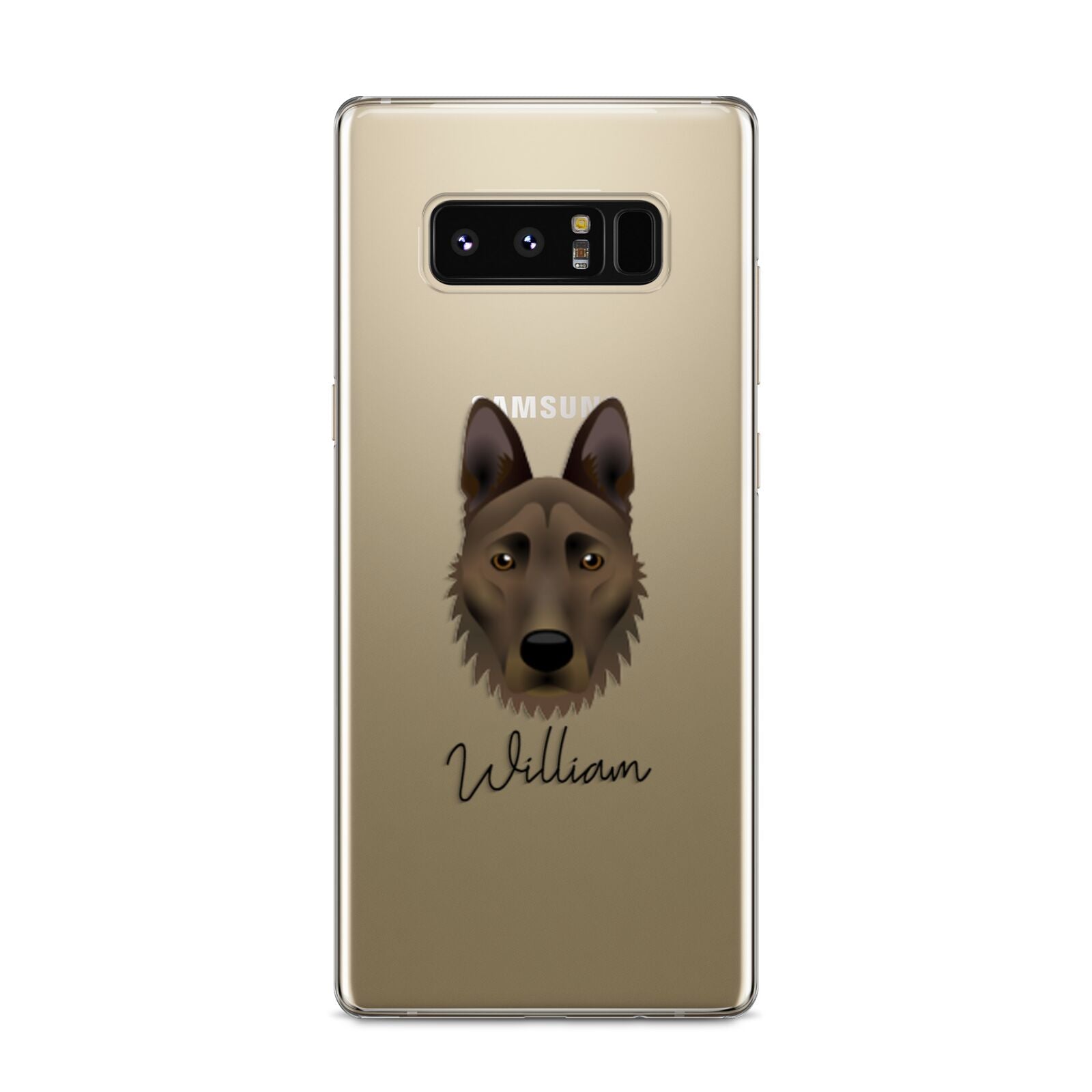 Dutch Shepherd Personalised Samsung Galaxy S8 Case