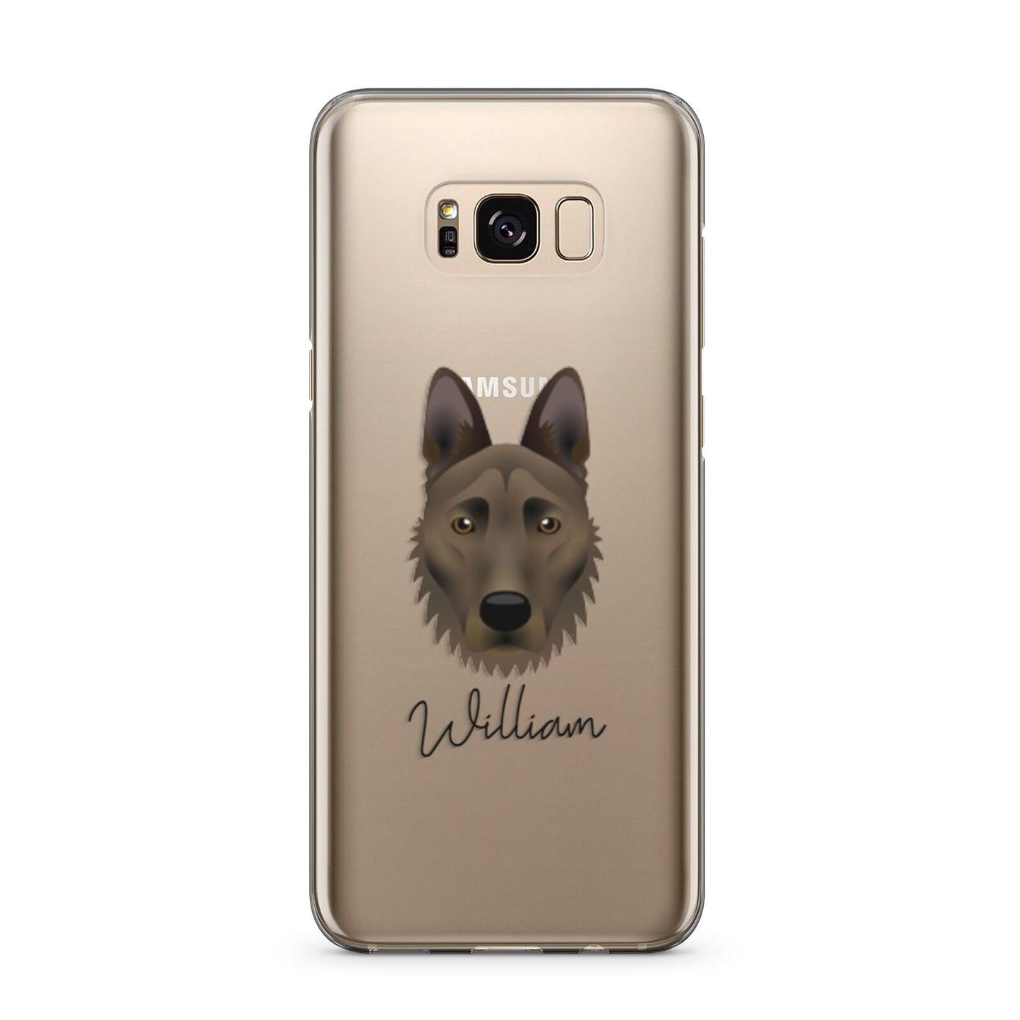 Dutch Shepherd Personalised Samsung Galaxy S8 Plus Case