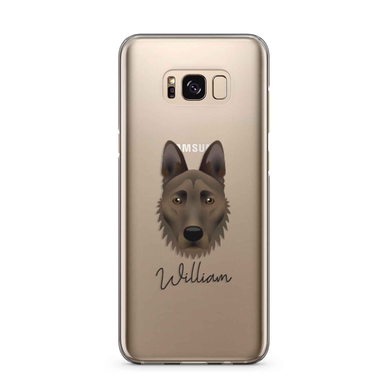 Dutch Shepherd Personalised Samsung Galaxy S8 Plus Case