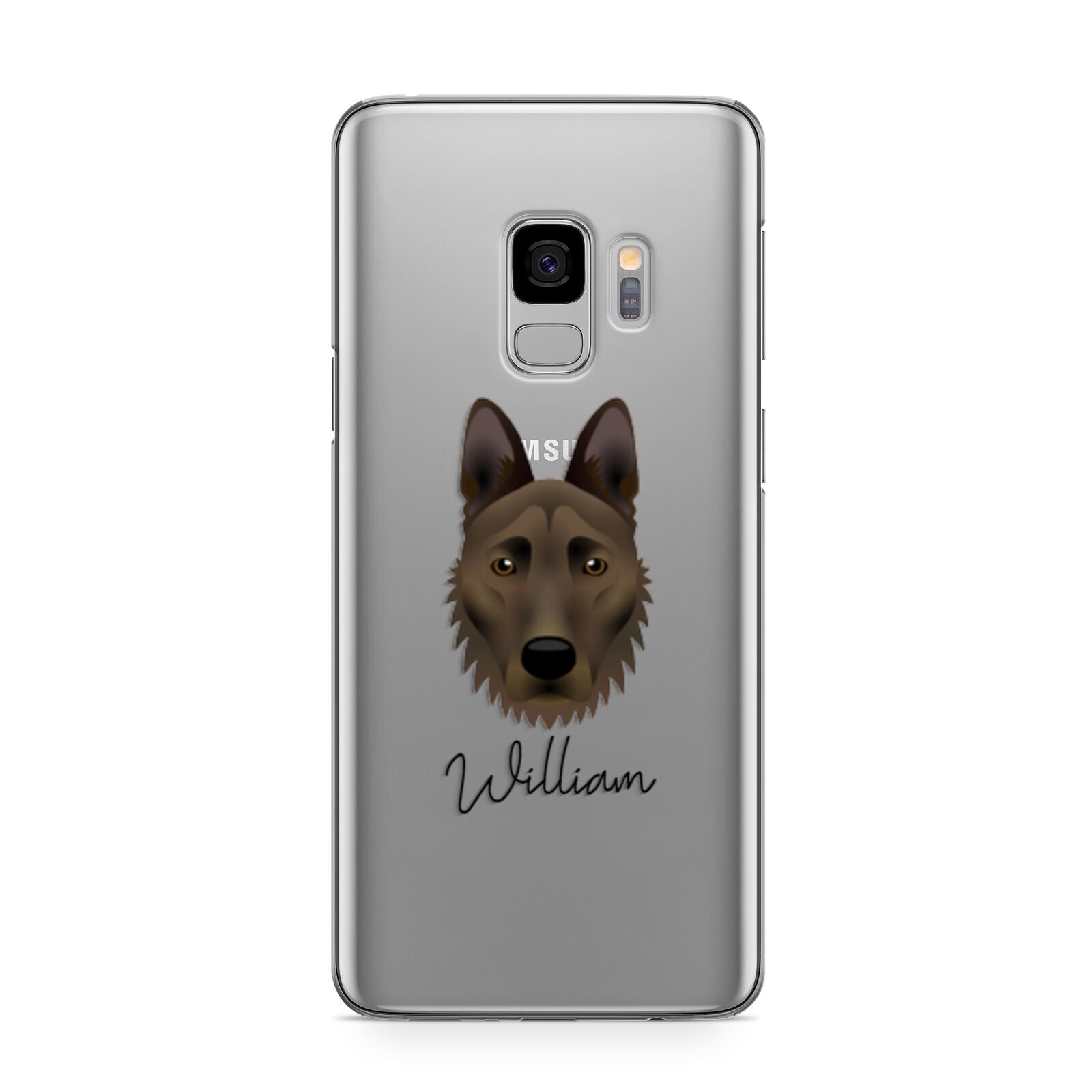 Dutch Shepherd Personalised Samsung Galaxy S9 Case