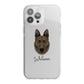 Dutch Shepherd Personalised iPhone 13 Pro Max TPU Impact Case with White Edges