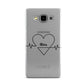 ECG Effect Heart Beats with Name Samsung Galaxy A5 Case