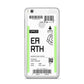 Earth Boarding Pass Huawei P8 Lite Case