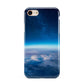 Earth In Space iPhone 8 3D Tough Case on Gold Phone