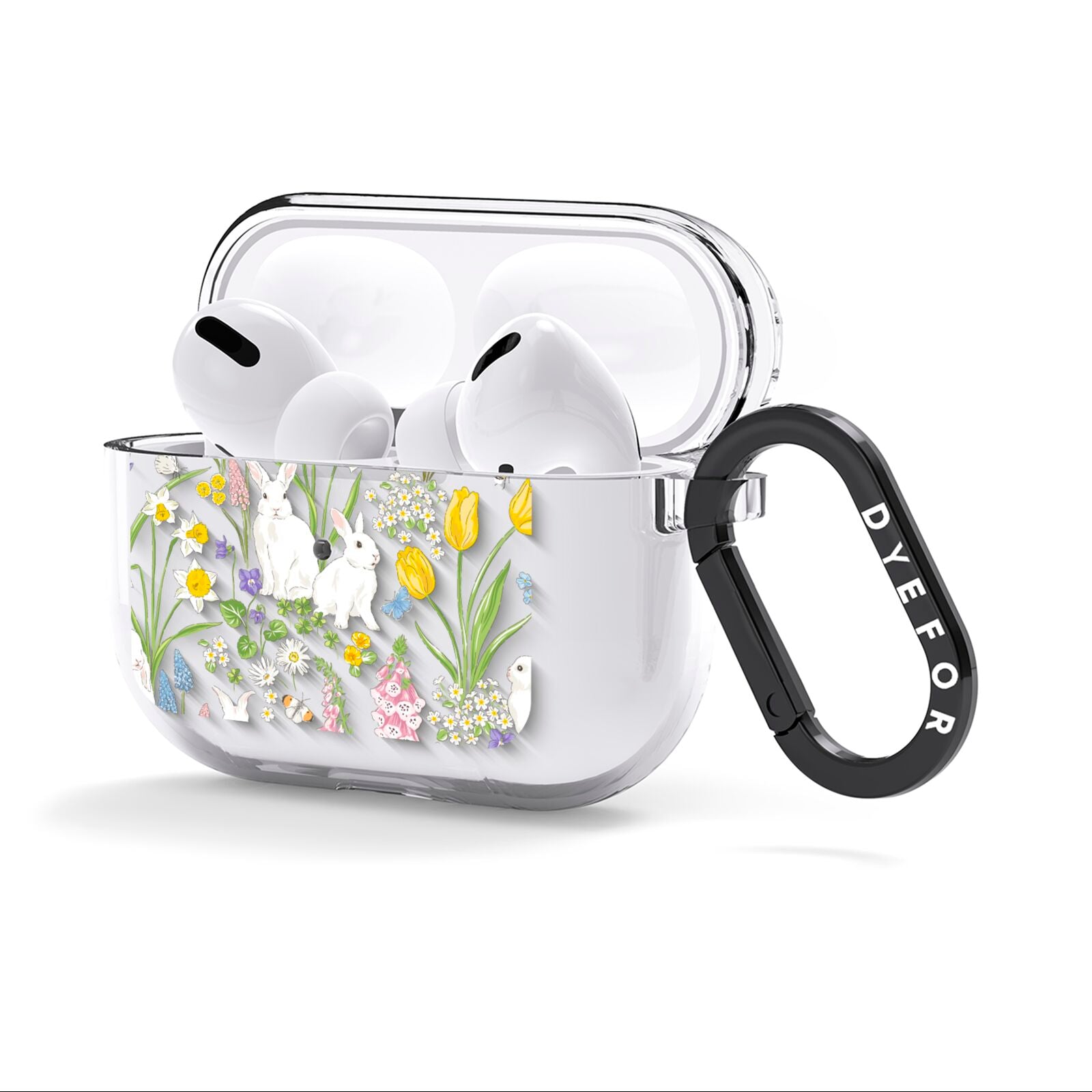 Easter AirPods Clear Case 3rd Gen Side Image