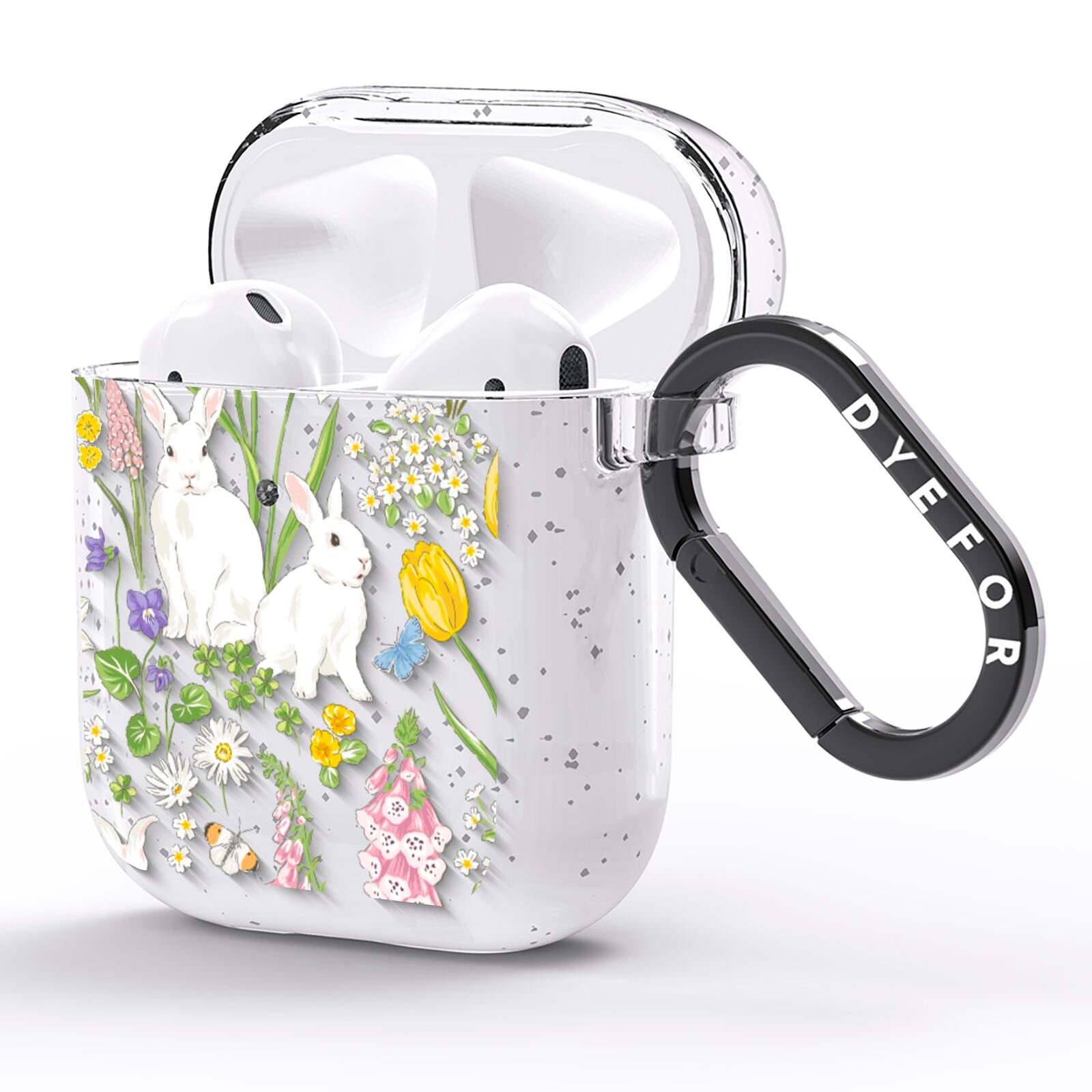 Easter AirPods Glitter Case Side Image