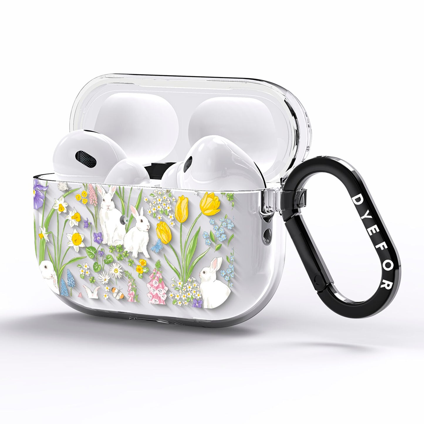 Easter AirPods Pro Clear Case Side Image