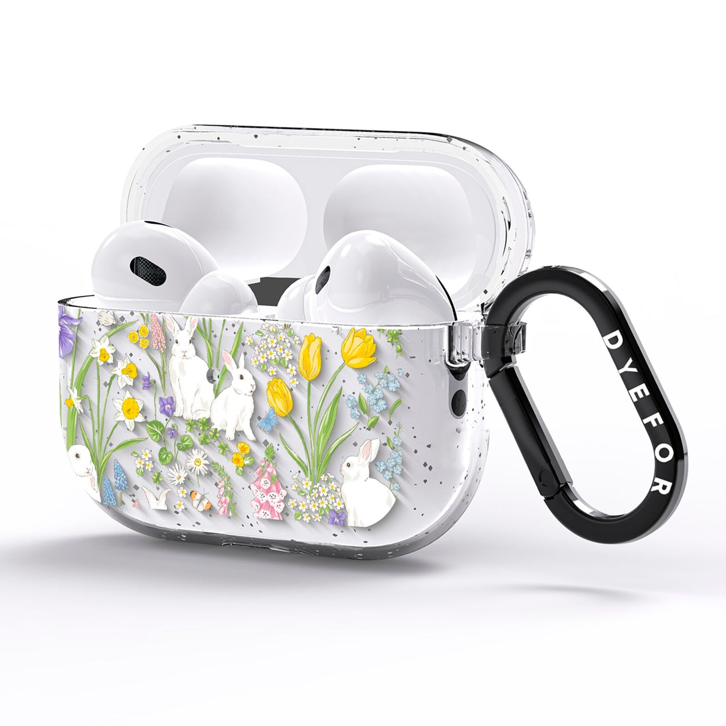 Easter AirPods Pro Glitter Case Side Image