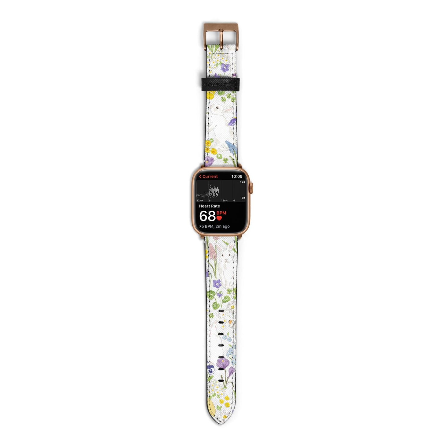 Easter Apple Watch Strap Size 38mm with Gold Hardware