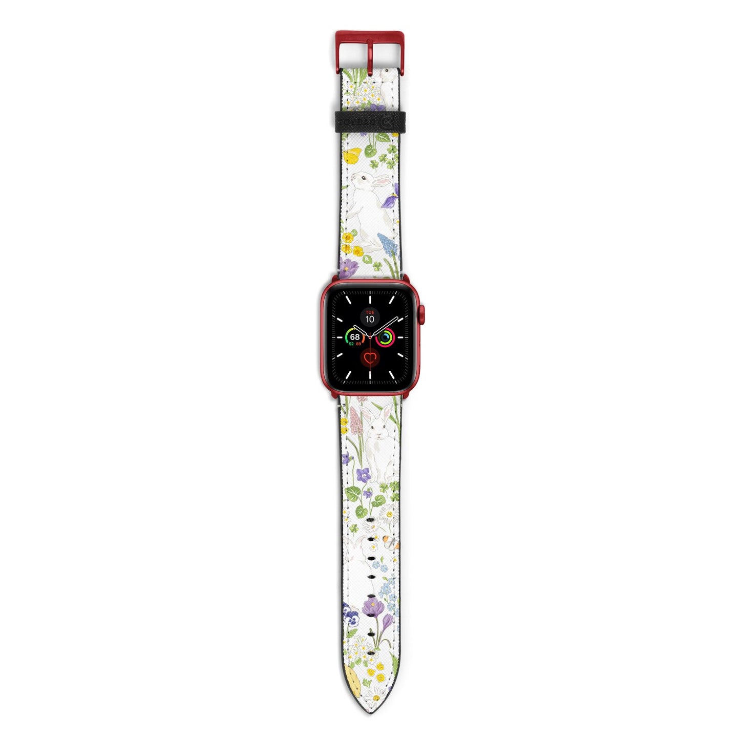 Easter Apple Watch Strap with Red Hardware