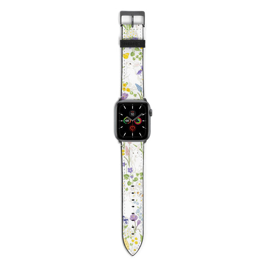 Easter Apple Watch Strap with Space Grey Hardware