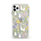 Easter Apple iPhone 11 Pro Max in Silver with White Impact Case