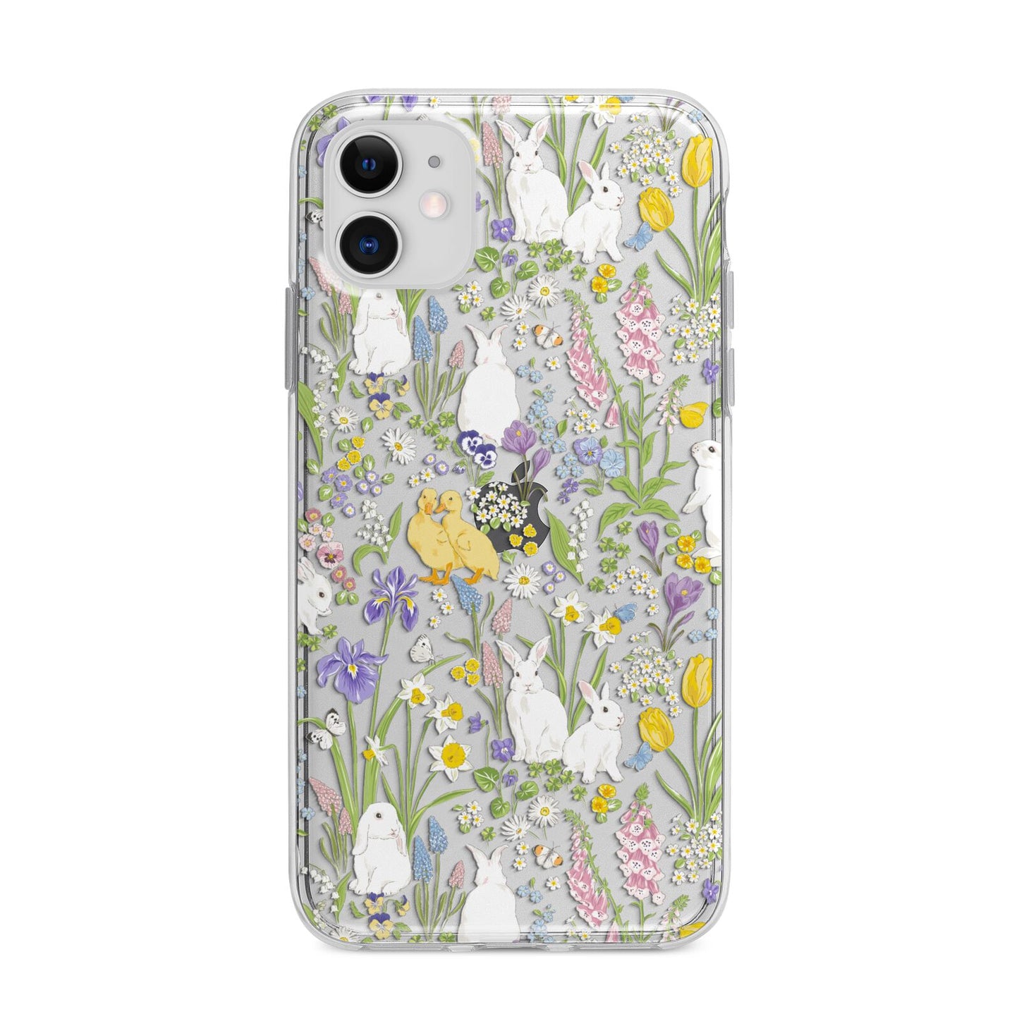 Easter Apple iPhone 11 in White with Bumper Case