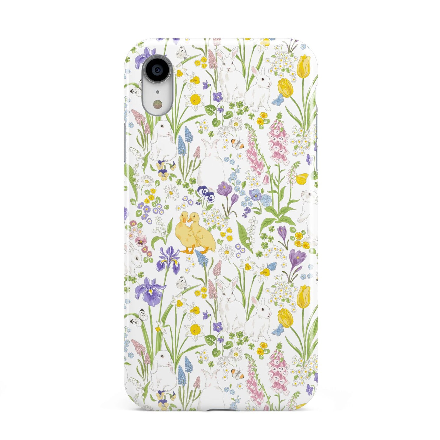 Easter Apple iPhone XR White 3D Tough Case