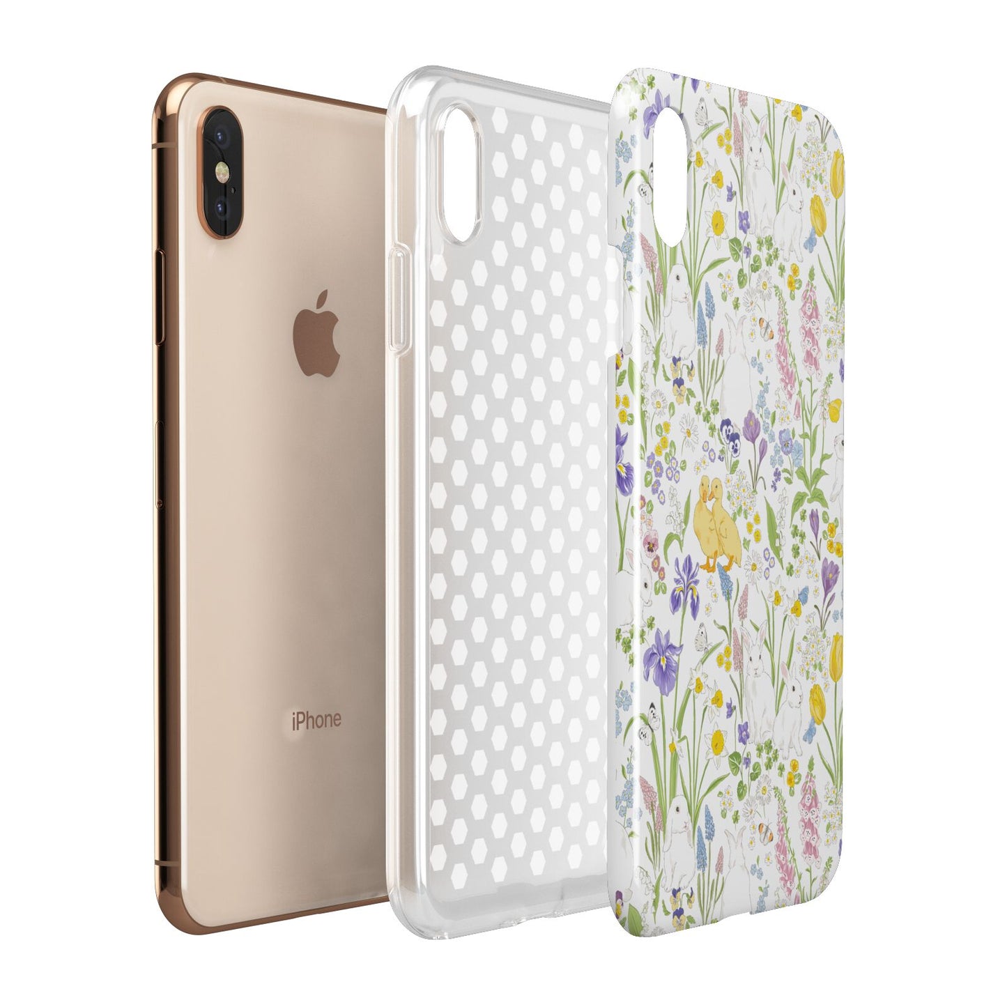 Easter Apple iPhone Xs Max 3D Tough Case Expanded View