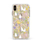 Easter Apple iPhone Xs Max Impact Case White Edge on Gold Phone