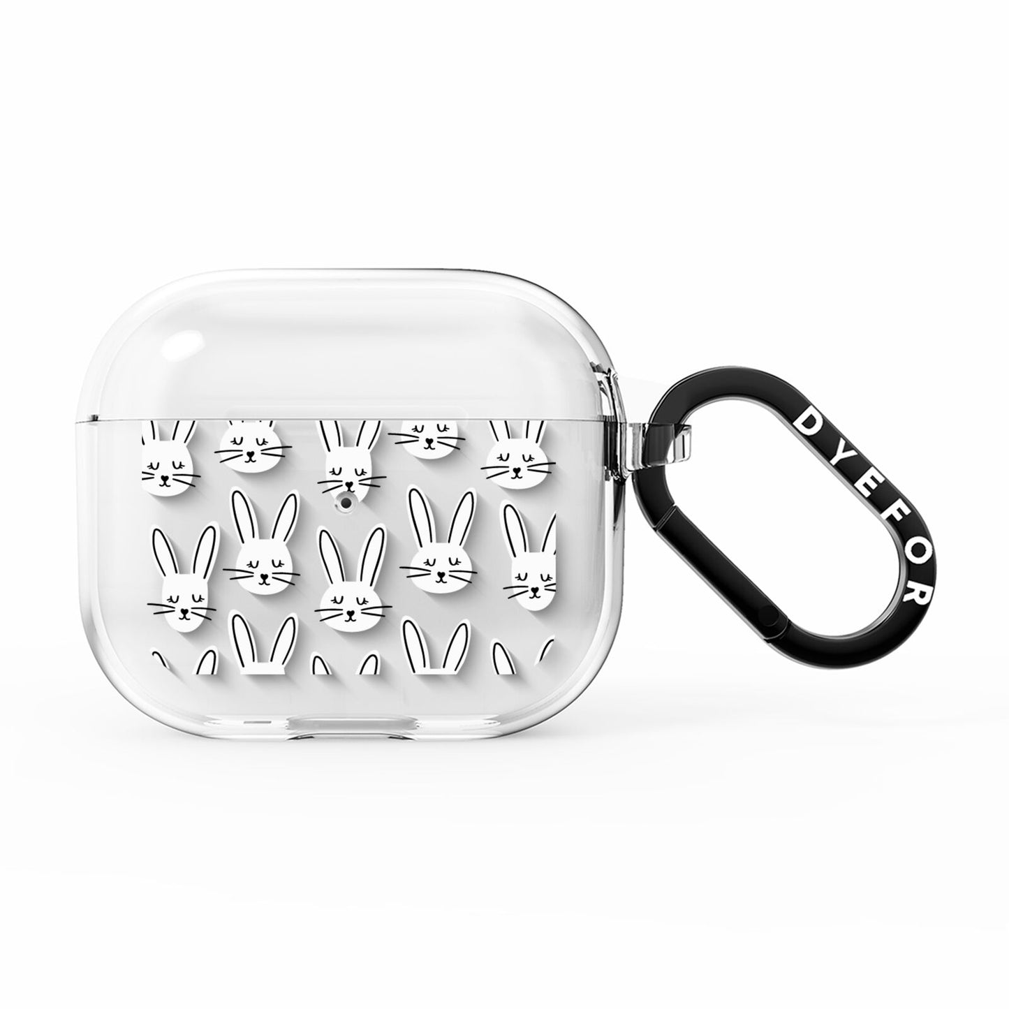 Easter Bunny AirPods Clear Case 3rd Gen
