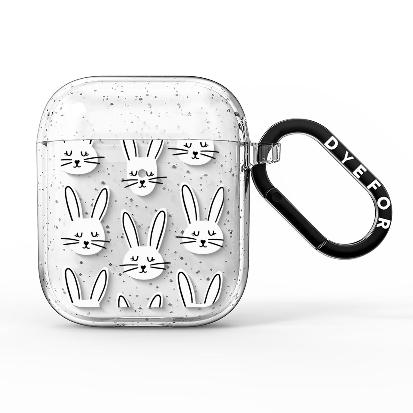 Easter Bunny AirPods Glitter Case