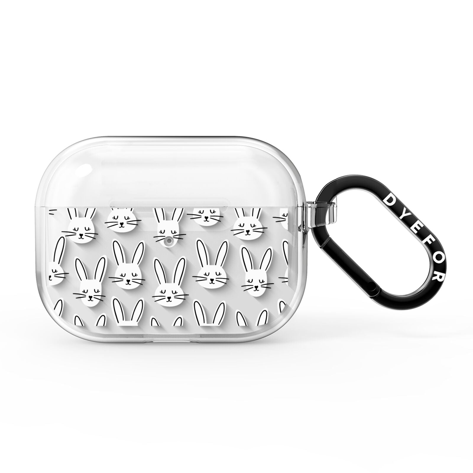 Easter Bunny AirPods Pro Clear Case