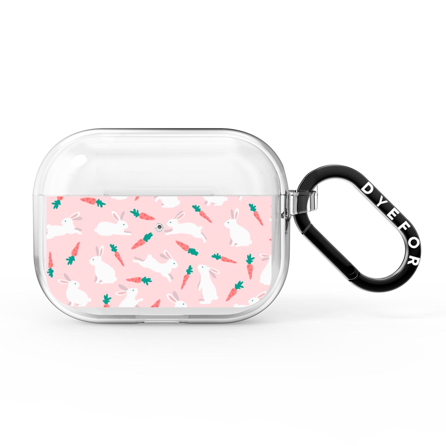 Easter Bunny And Carrot AirPods Pro Clear Case