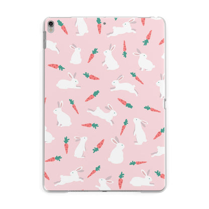 Easter Bunny And Carrot Apple iPad Silver Case