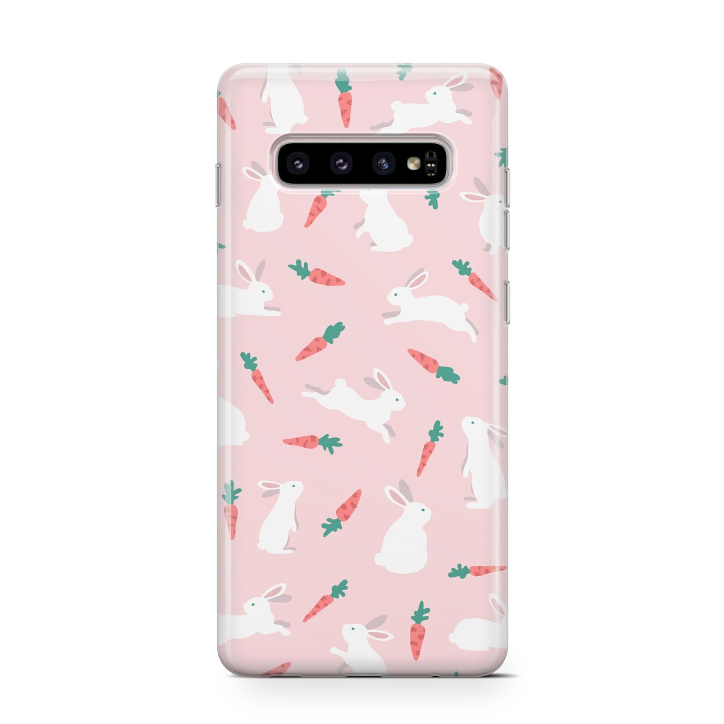 Easter Bunny And Carrot Protective Samsung Galaxy Case